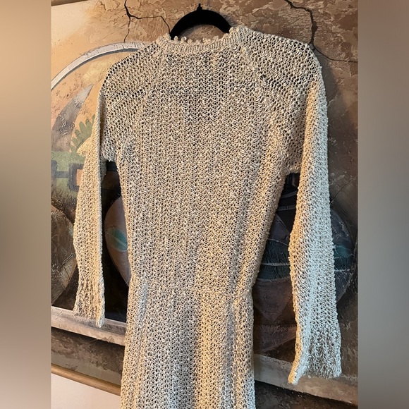 PALLAS 100 % Linen Hand loomed Knitted Dress Made in Ireland - Picture 7 of 8